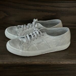 Authentic SUPERGA Cotu Fantasy Print - Light Sky, Size US 9.5